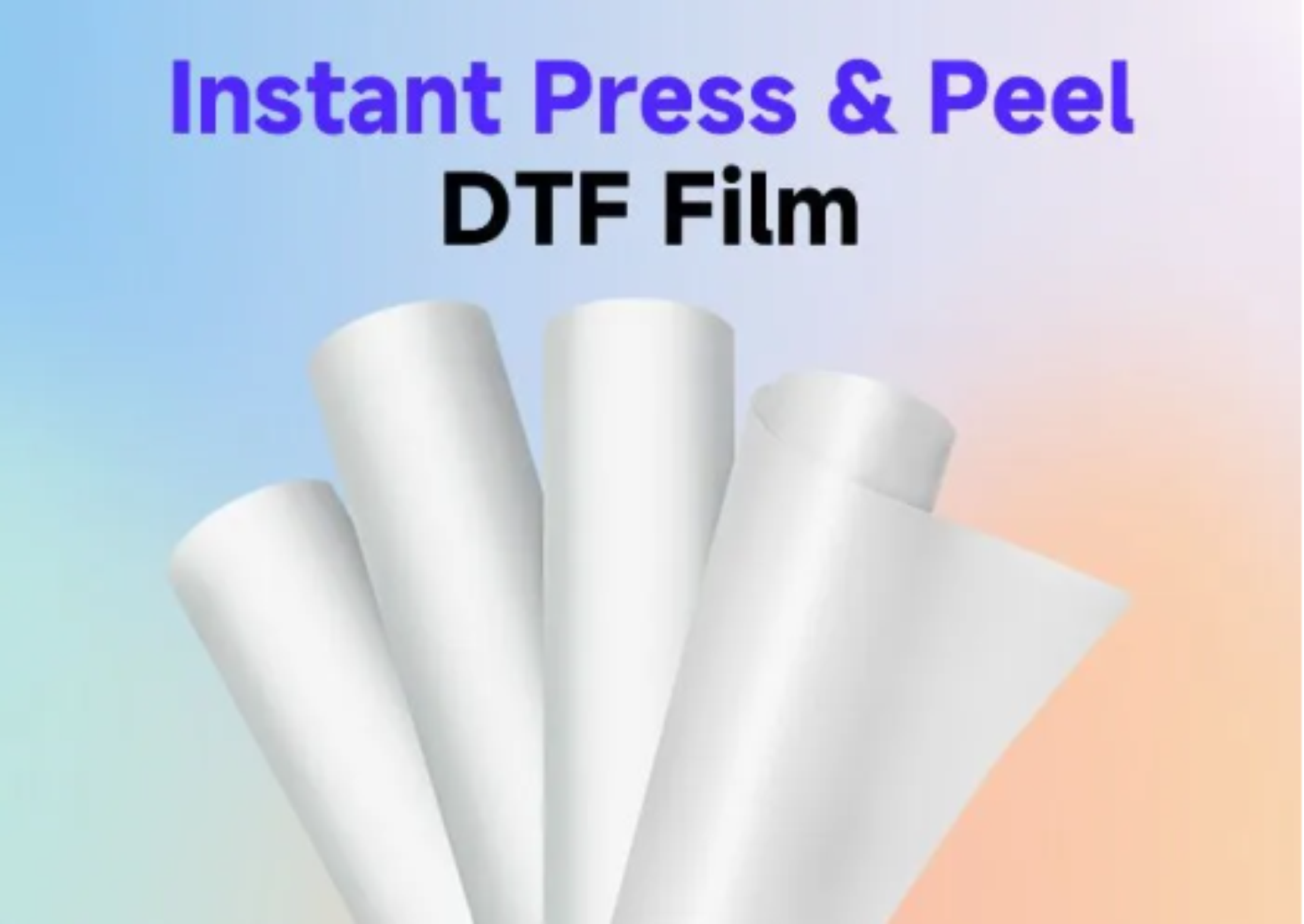 Filme DTF Instant Press & Peel